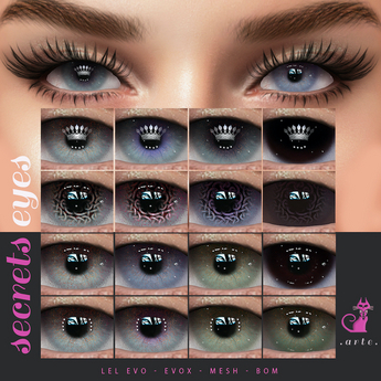 Second Life Marketplace A R T E Secrets Eyes Demo 